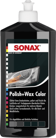 Polish + Wax Color Schwarz