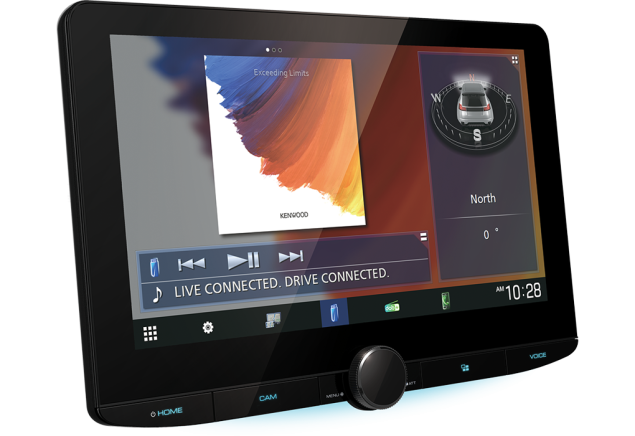 DMX9720XDS Digital Multimedia Receiver mit 10,1 Zoll HD-Display, Digitalradio DAB+ & Smartphone-Anbindung