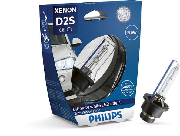 D2S White Vision gen2 Xenon-Fahrzeugscheinwerferlampe