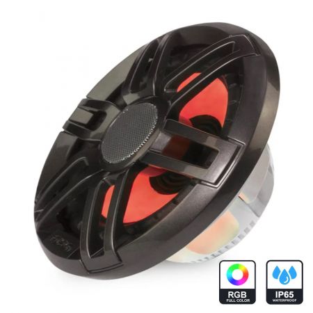 FUSION Lautsprecher XS-Serie, Sport-Grill, RGB, weiß/schwarz, 6.5"