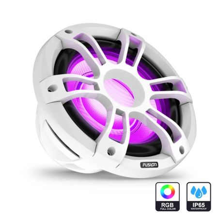 FUSION Subwoofer Signature 3i Serie, weiss, Sport-Grill, RGB, 10"
