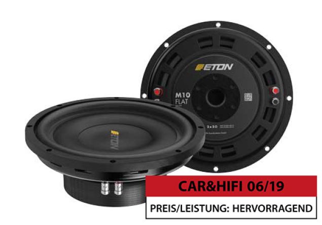 Move M10FLAT 25 cm Flachsubwoofer Chassis