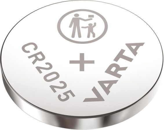 CR2025 VARTA Lithium Knopfzelle 20 x 2,5 mm / 3 Volt