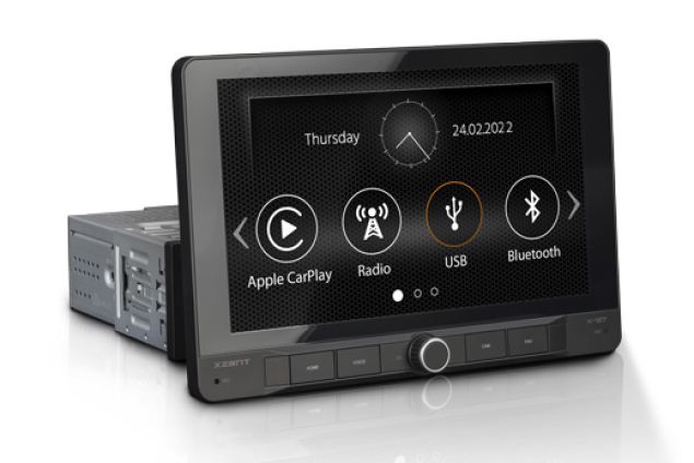 X-127 - XZENT 1-Din 9" Infotainer mit CarPlay und Android Auto