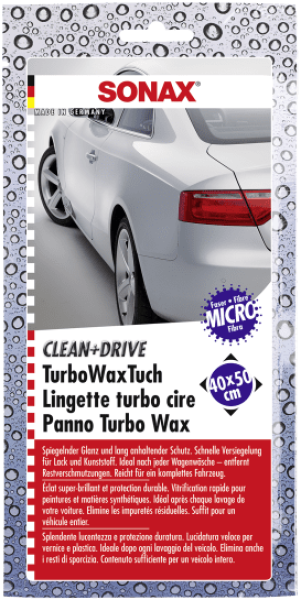 Clean + Drive Turbowaxtuch 40x50 cm