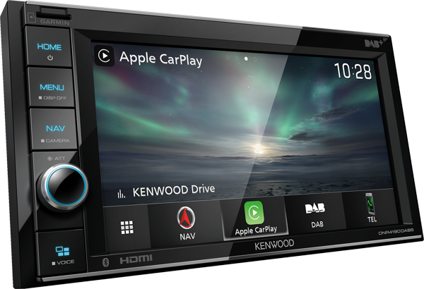 DNR-4190DAB Digital Media Navitainer mit 15,7 cm WVGA-Monitor, Apple CarPlay & Digitalradio