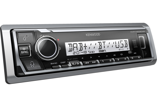 KMR-M508DAB Marine Digital Media Receiver mit Bluetooth, Amazon Alexa per Sprachaktivierung & Digitalradio DAB+