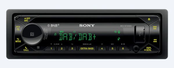 MEX-N7300BD CD-Receiver mit DAB-Radio und Bluetooth