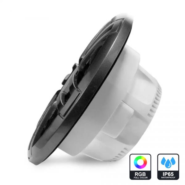 FUSION Lautsprecher XS-Serie, Sport-Grill, RGB, weiß/schwarz, 6.5"
