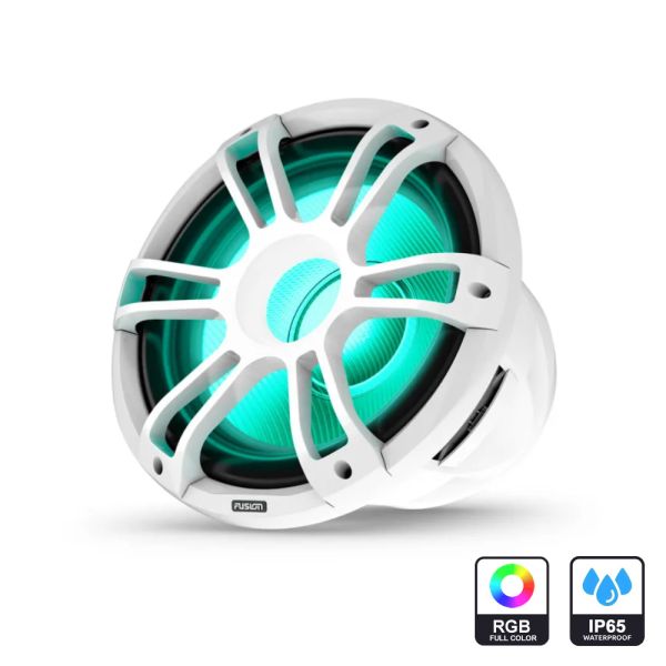 FUSION Subwoofer Signature 3i Serie, weiß, Sport-Grill, RGB, 12"
