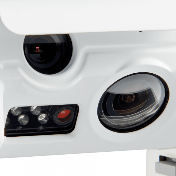 PerfectView CAM 44 NAV Doppelkamera mit Shutter, silberfarben, 140° diagonal