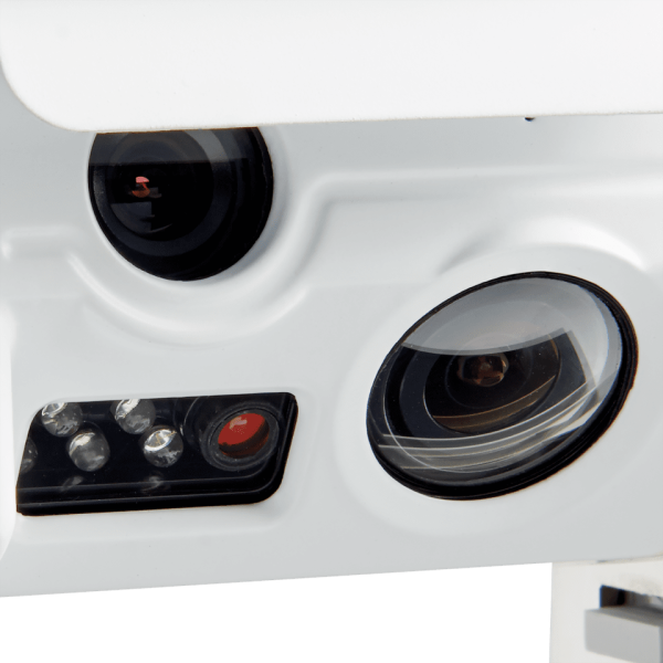 PerfectView CAM 44W NAV Doppelkamera mit Shutter, weiß, 140 ° diagonal