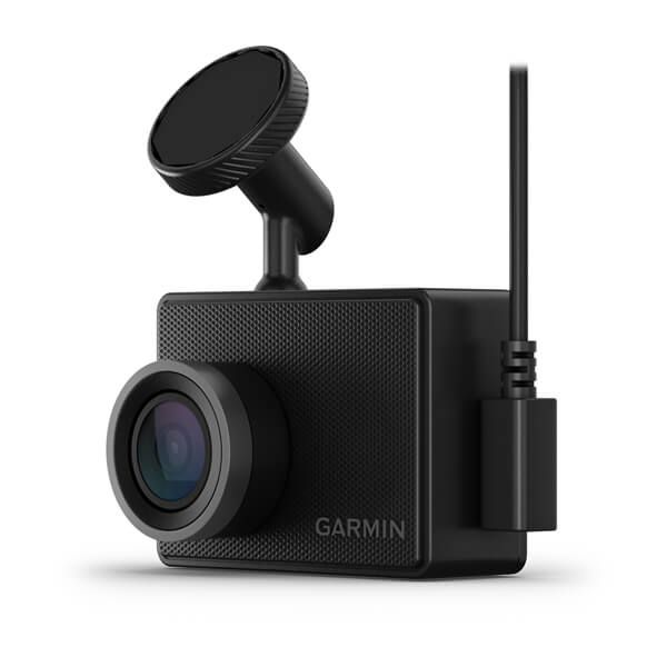 Garmin Dash Cam 47 – kompakte Dashcam mit automatischer Unfallerkennung, 2“ (5,1 cm) Farbdisplay, weitem 140° Bildwinkel, scharfen HD-Aufnahmen in 1080p und vernetzten Services für mehr Sicherheit