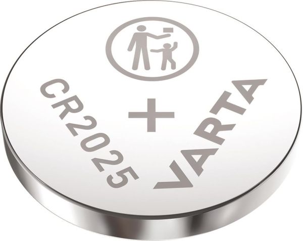 CR2025 VARTA Lithium Knopfzelle 20 x 2,5 mm / 3 Volt