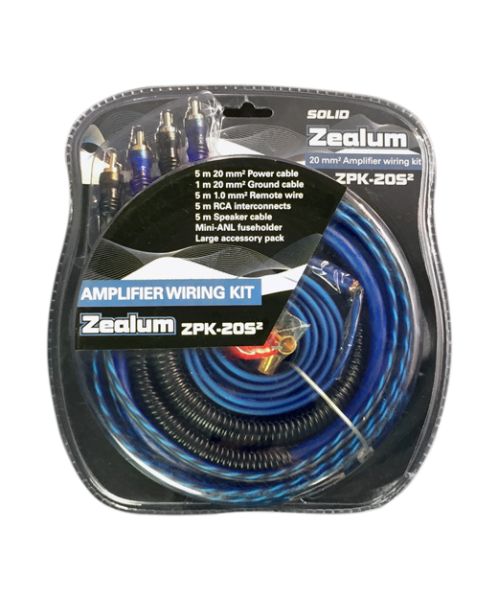 ZEALUM ZPK-20S2 - "SOLID" Powerkabelset 20mm2
